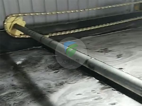 陜西天蓬肉業(yè)有限公司氣浮沉淀一體機(jī)使用現(xiàn)場